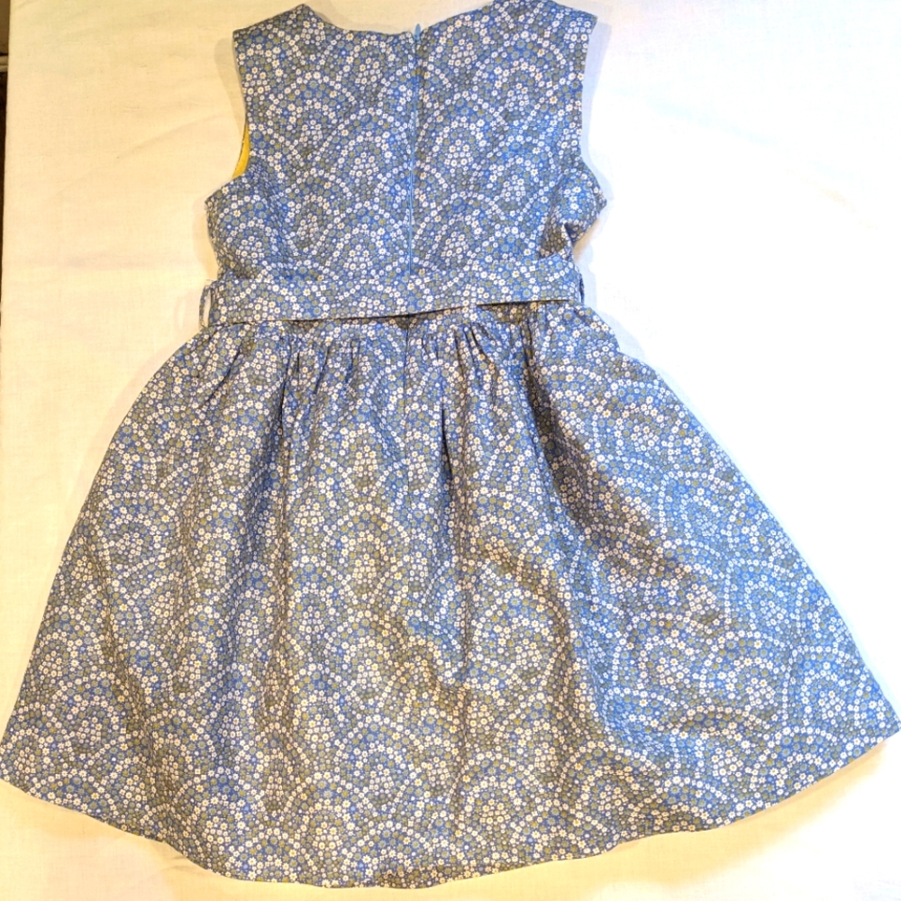 Mini Boden Cotton/Linen Lined Dress Size 6-7years - Picture 2 of 7